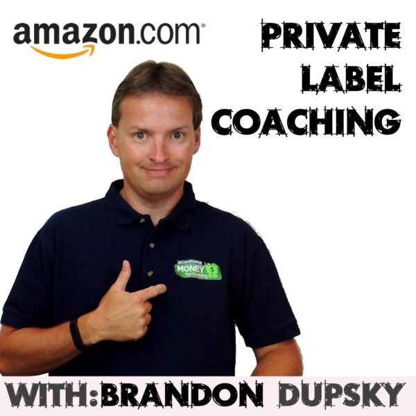 amazon private label coaching with brandon dupsky